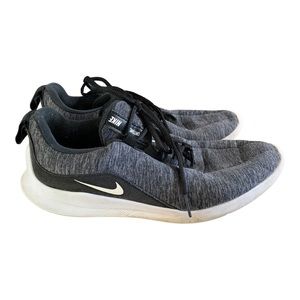 Nike Girls Viale SE AQ9645-003 Gray Low Top Lace Up Sneaker Shoes Size Y 6.5